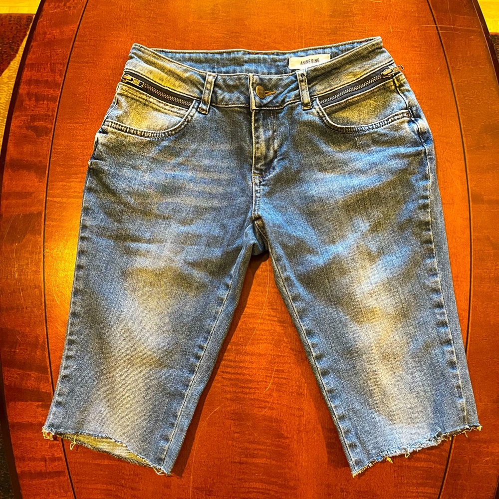 Blue Denim Jean Shorts